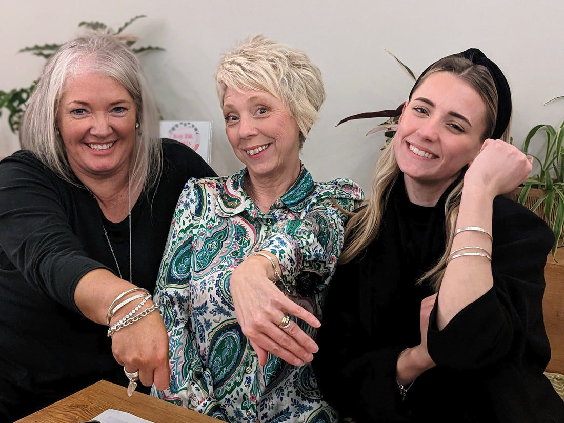 Our Hand Stamped Bangle Workshop