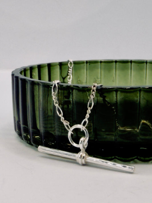 Sterling Silver Bar Necklace