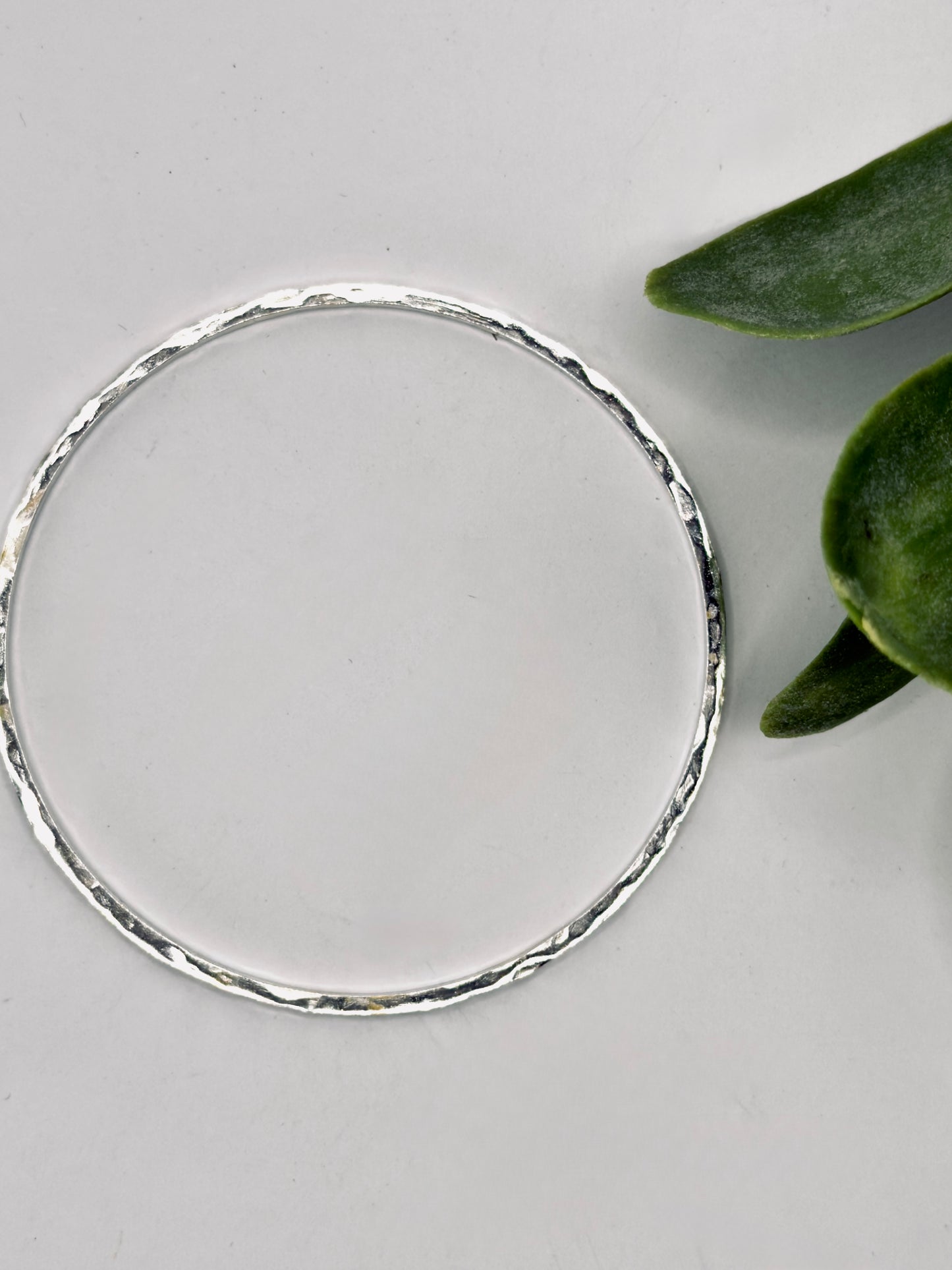 Sterling Silver Maxi Stacker Bangle