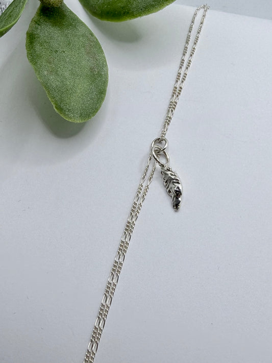 Sterling Silver Feather Bracelet