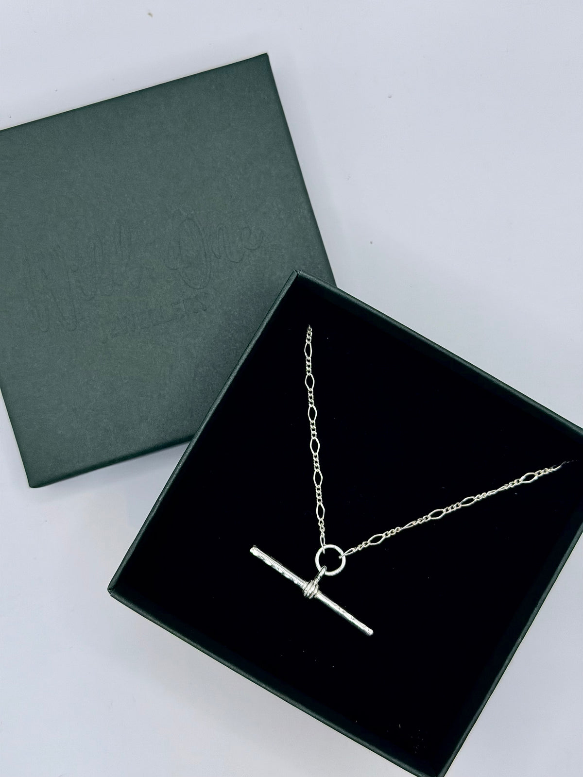 Sterling Silver Bar Necklace