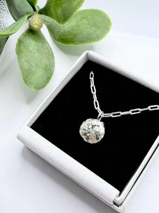 Sterling Silver Mini Moon Bracelet