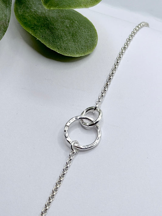 Sterling Silver Mini Loops Bracelet