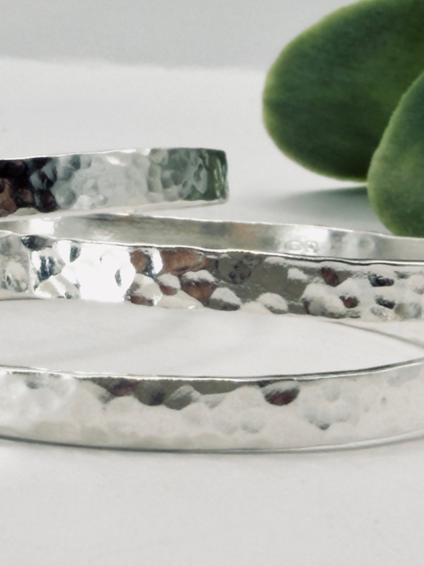 Sterling Silver Maxi Stacker Bangle