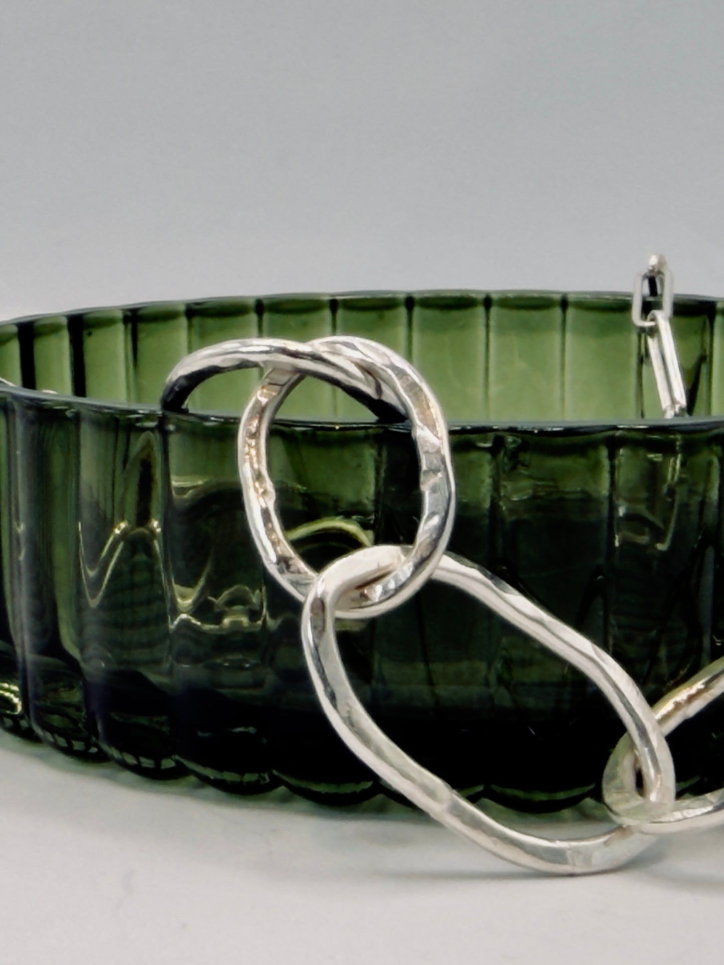 Sterling Silver Links Necklace