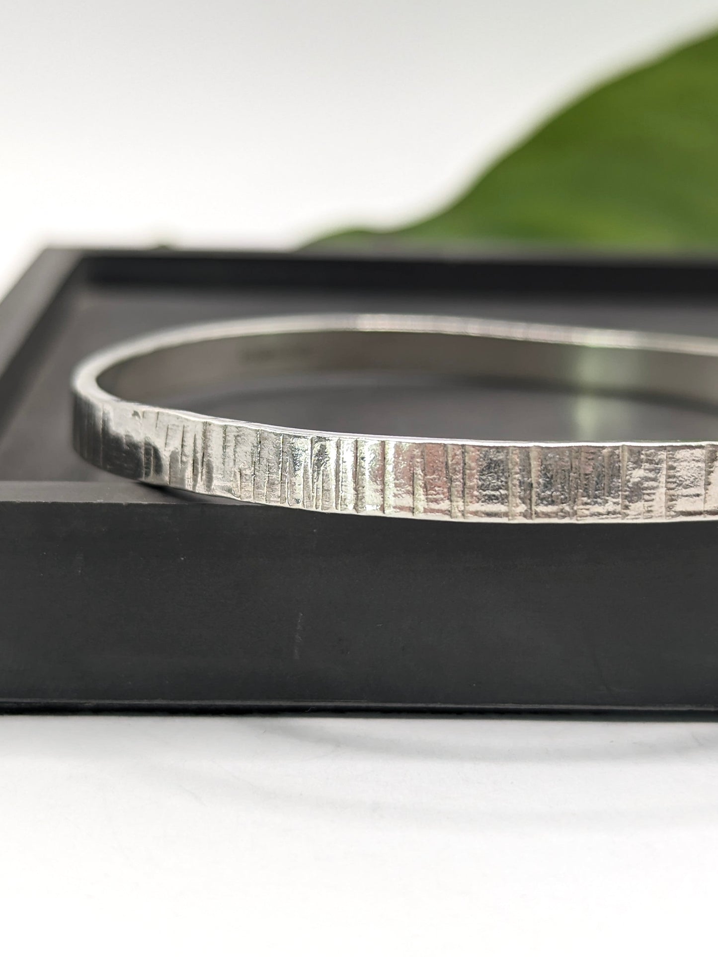 Sterling Silver Maxi Stacker Bangle