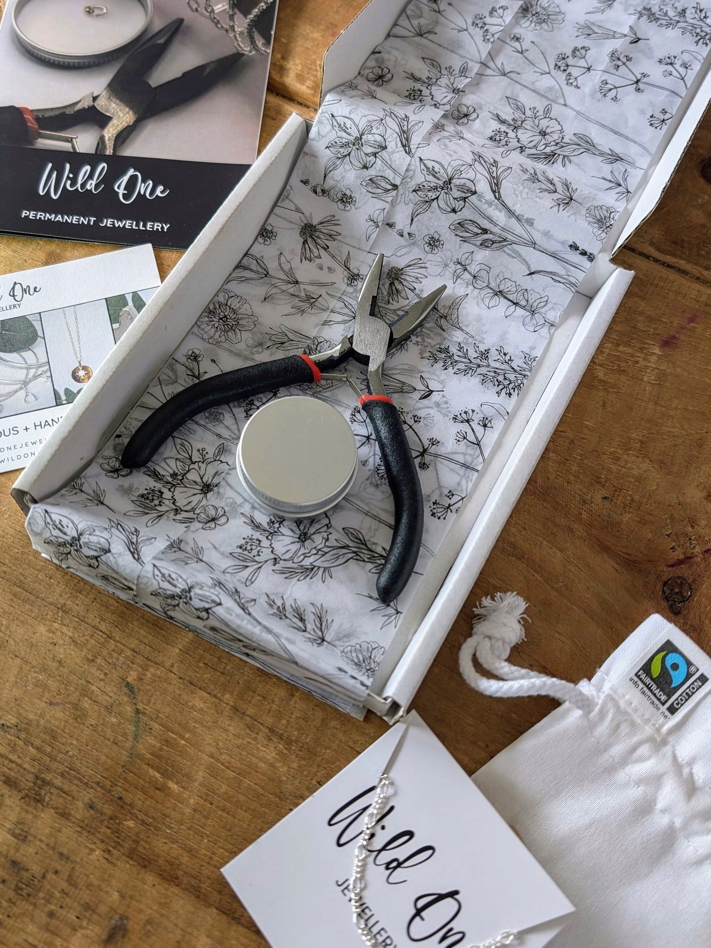 Sterling Silver Permanent Jewellery Kits