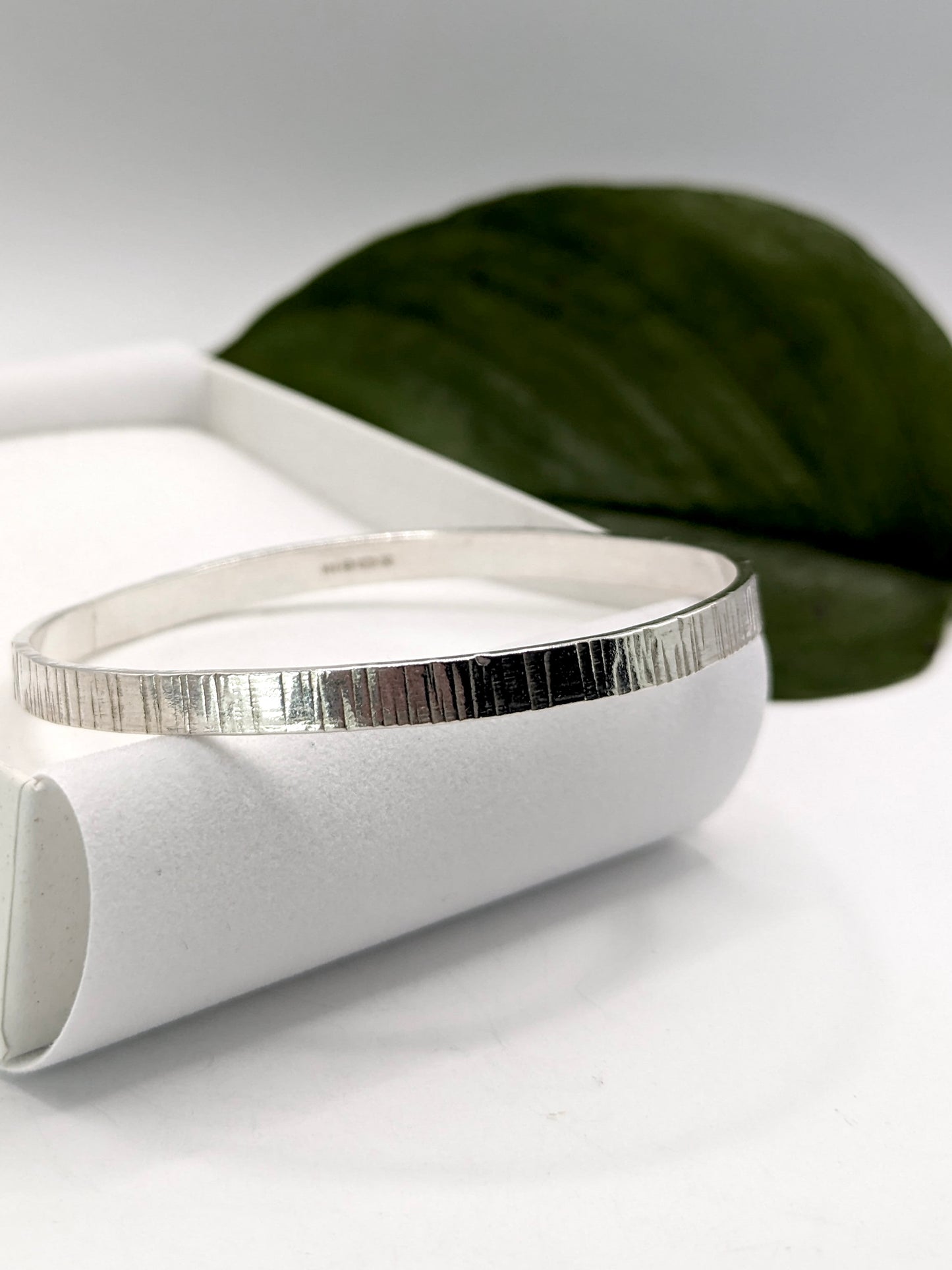 Sterling Silver Maxi Stacker Bangle