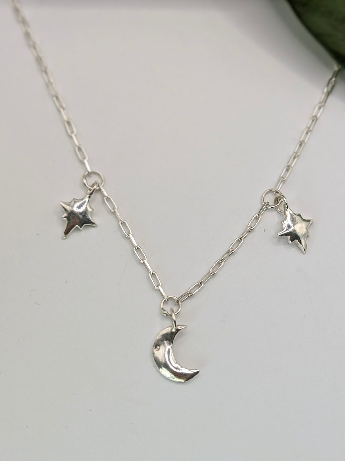Sterling Silver Celestial Necklace