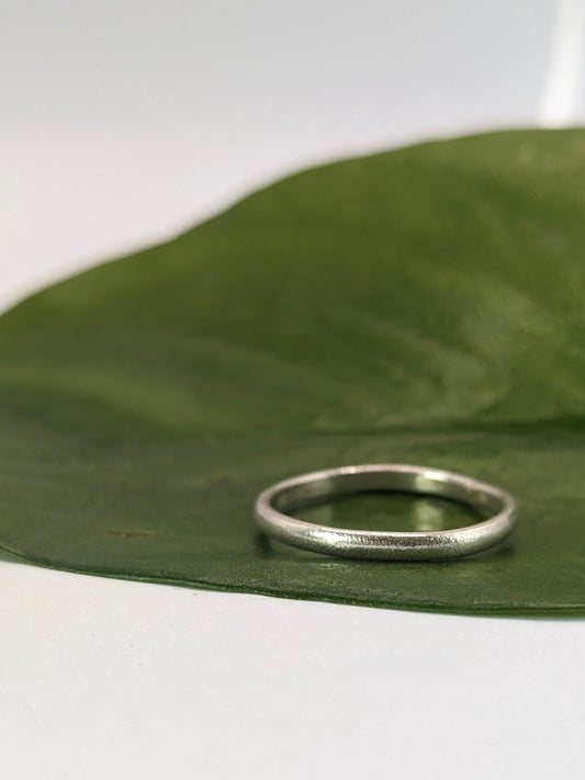 Sterling Silver Midi Stacker Ring