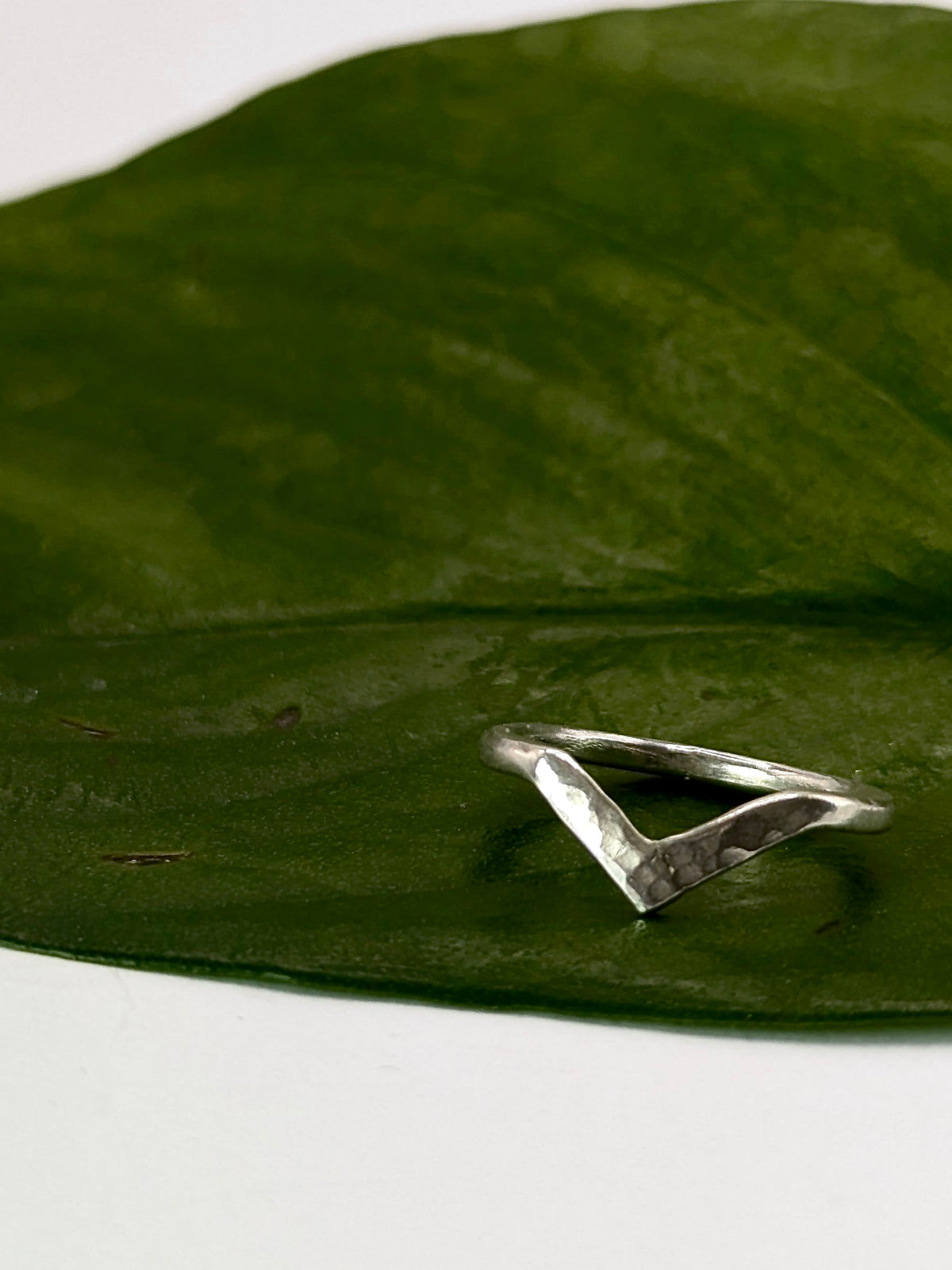 Sterling Silver Wishbone Ring
