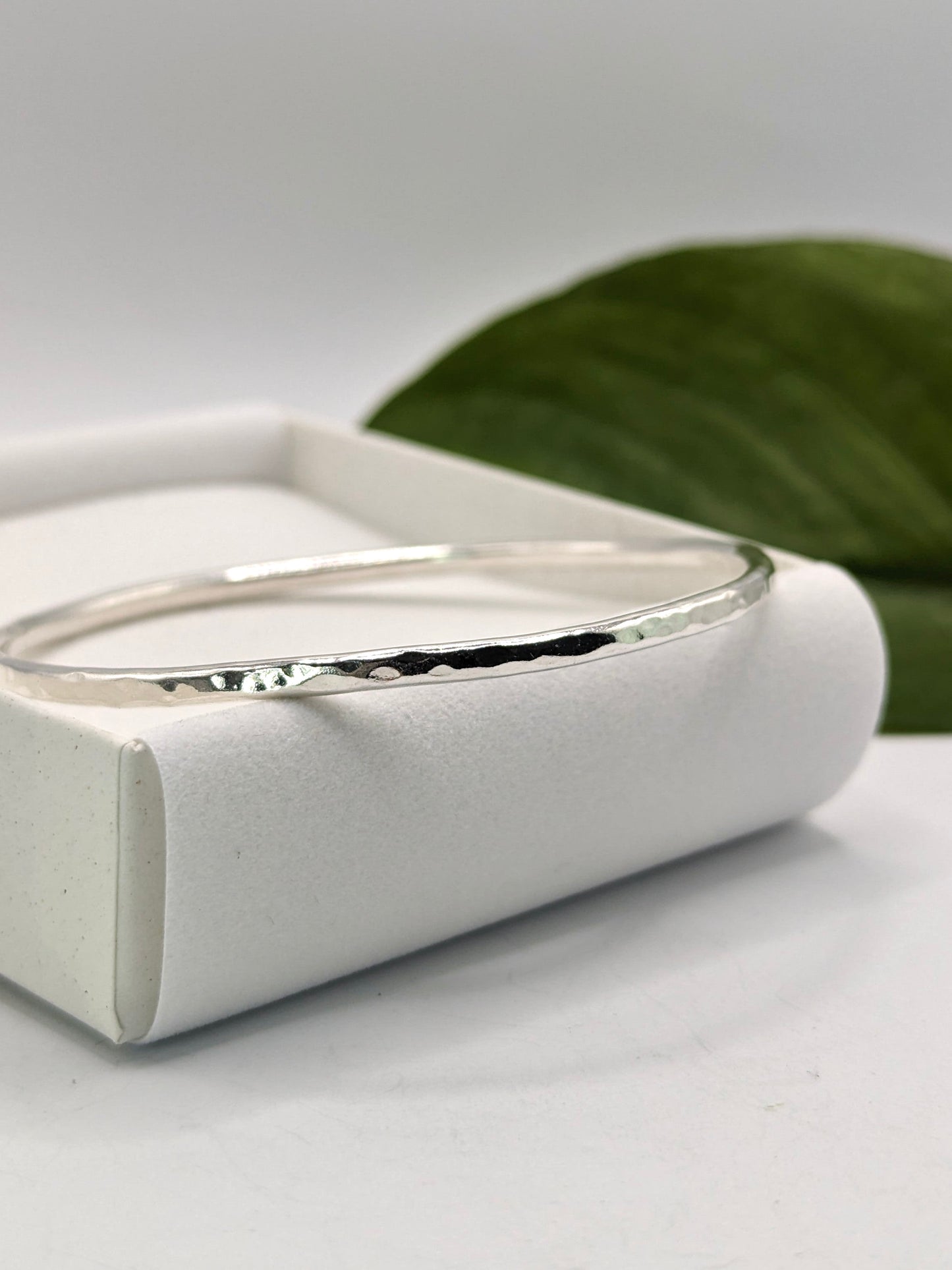 Sterling Silver Midi Stacker Bangle