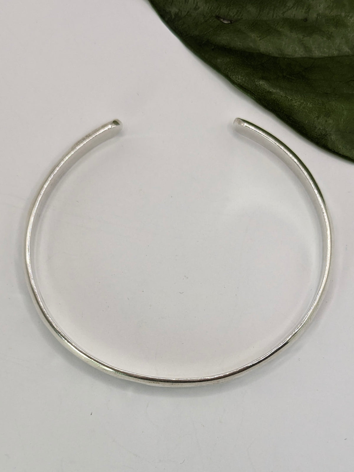 Sterling Silver Reflect Cuff Bangle