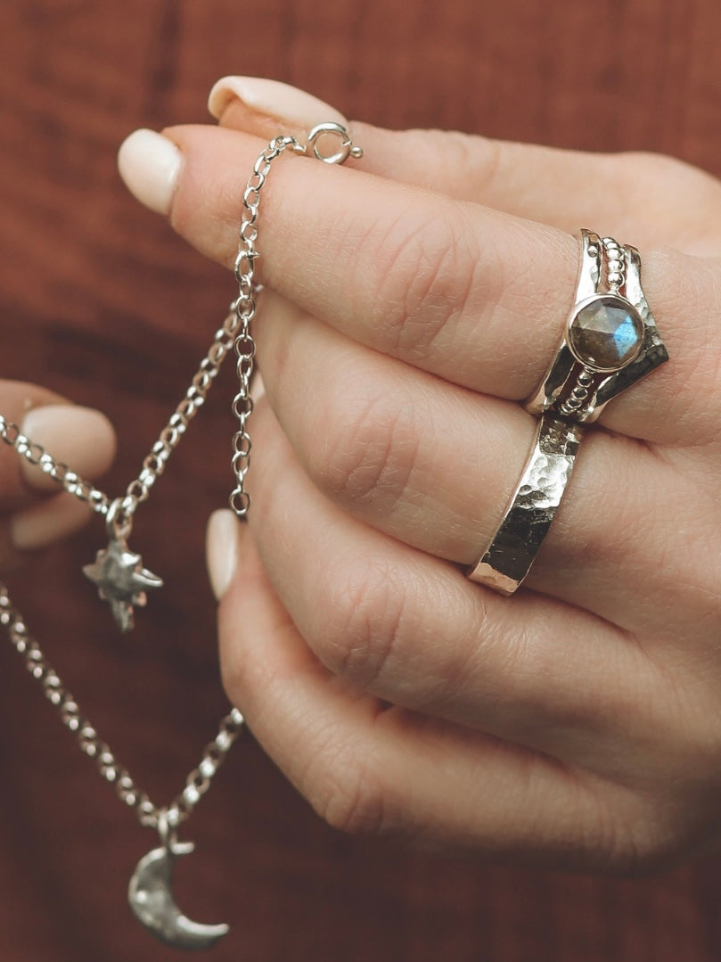 Sterling Silver Wishbone Ring