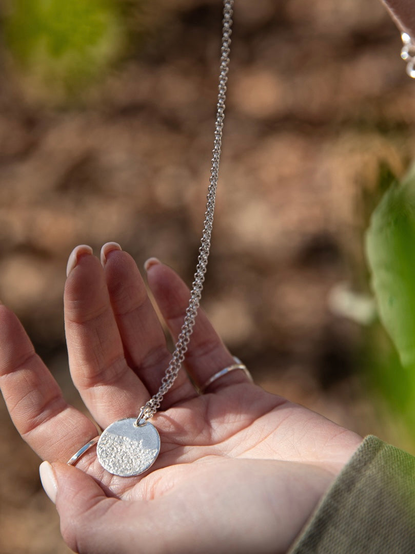 Sterling Silver Shoreline Necklace