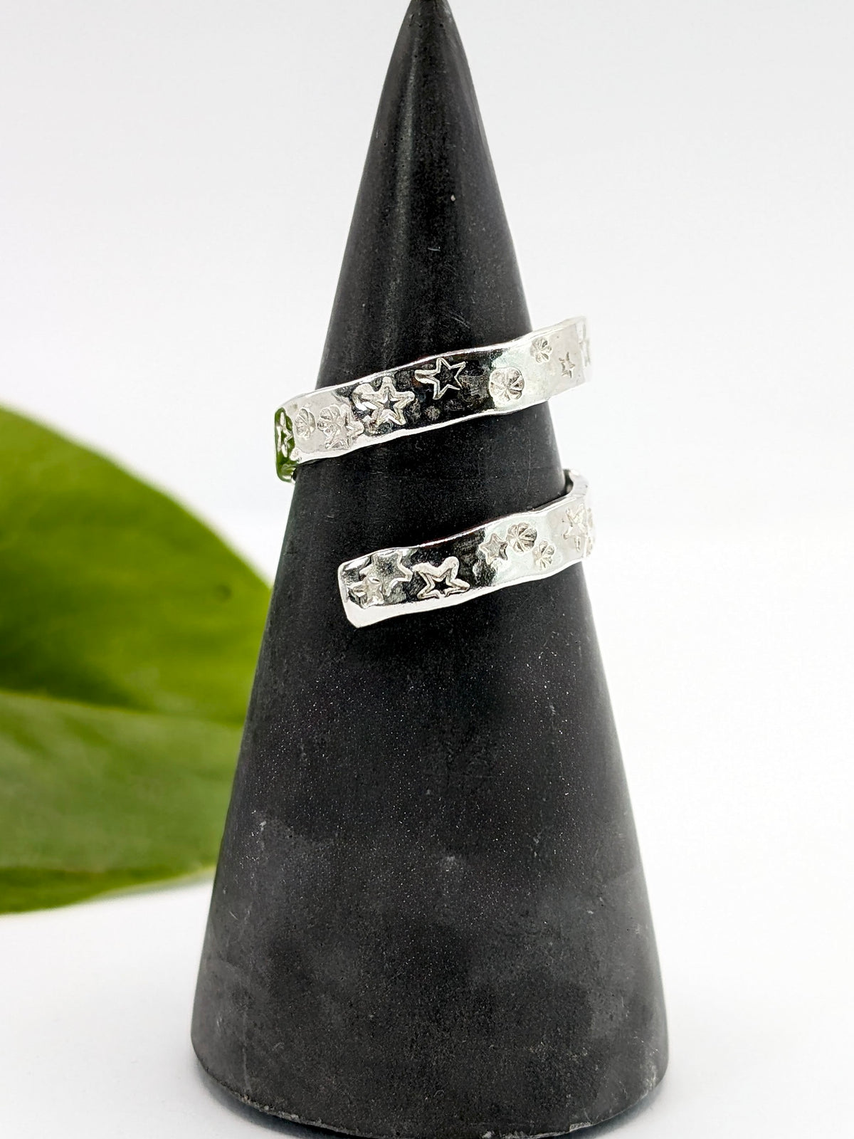 Sterling Silver Orbital Wrap Ring