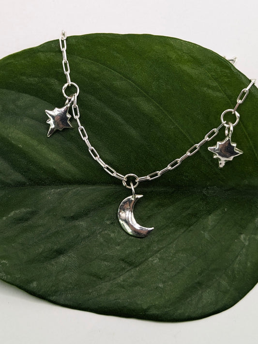 Sterling Silver Celestial Necklace