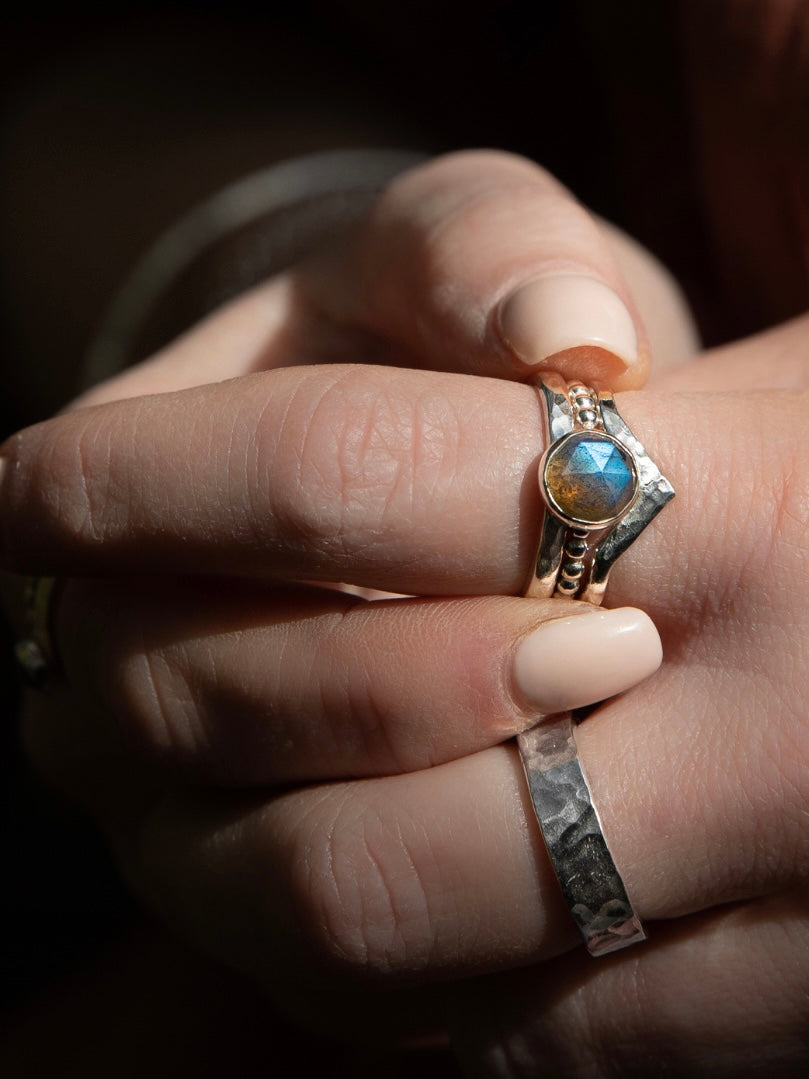 Sterling Silver Wishbone Ring