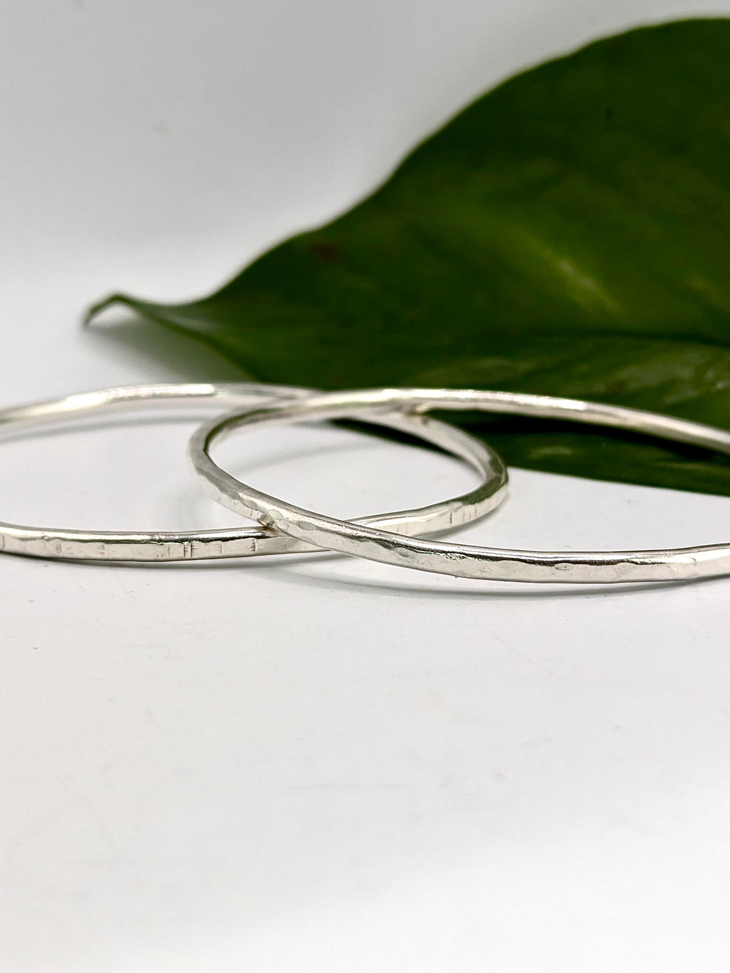 Sterling Silver Midi Stacker Bangle