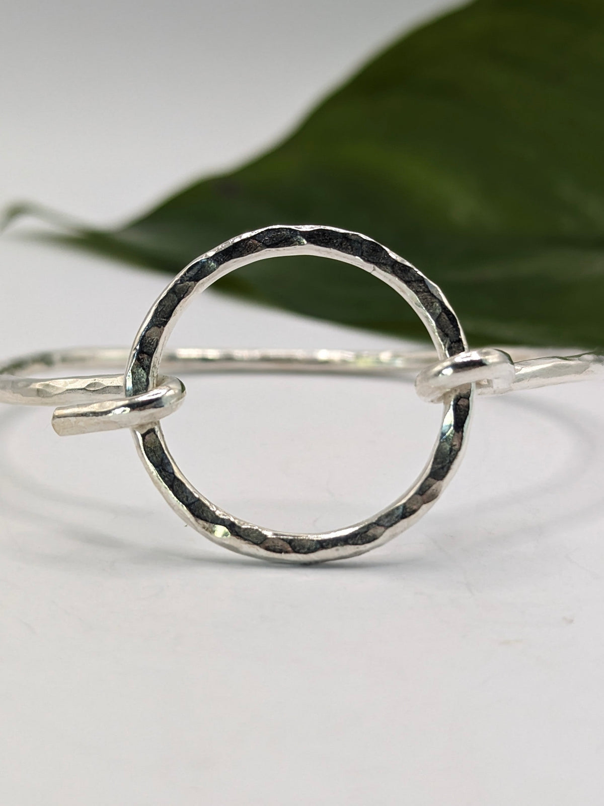 Sterling Silver Breathe Bangle