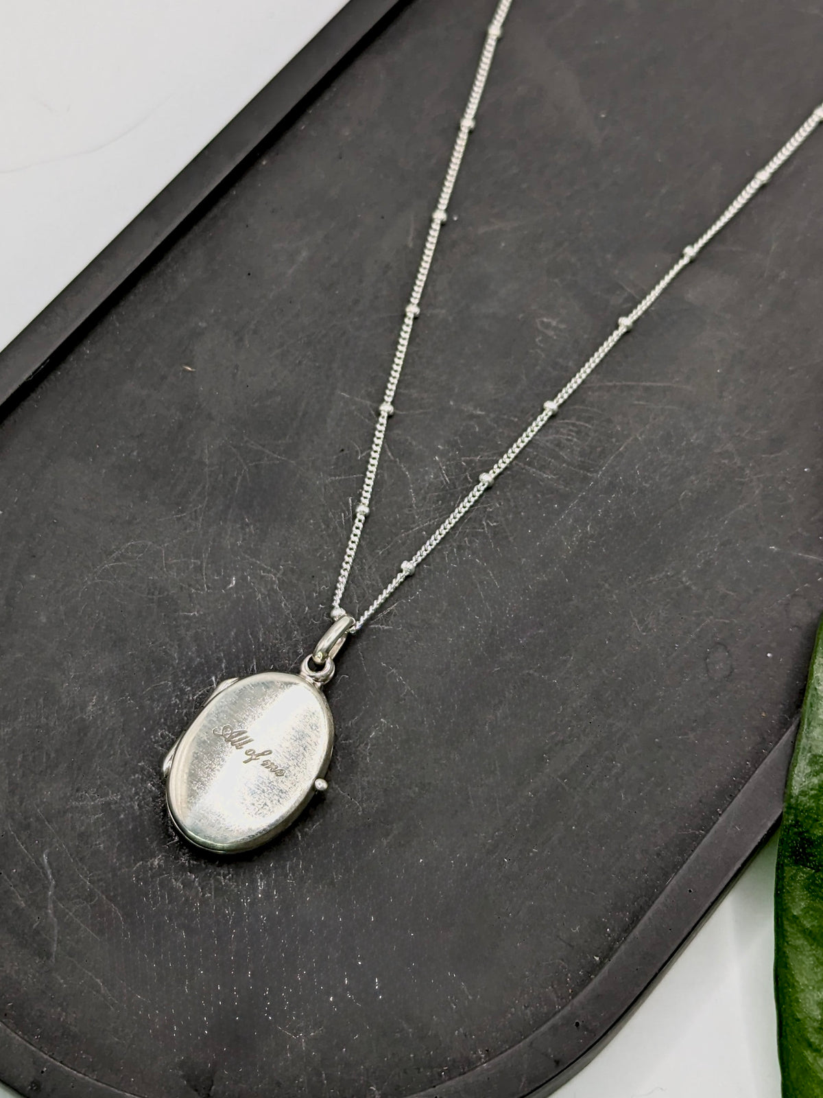 Sterling Silver Locket Necklace