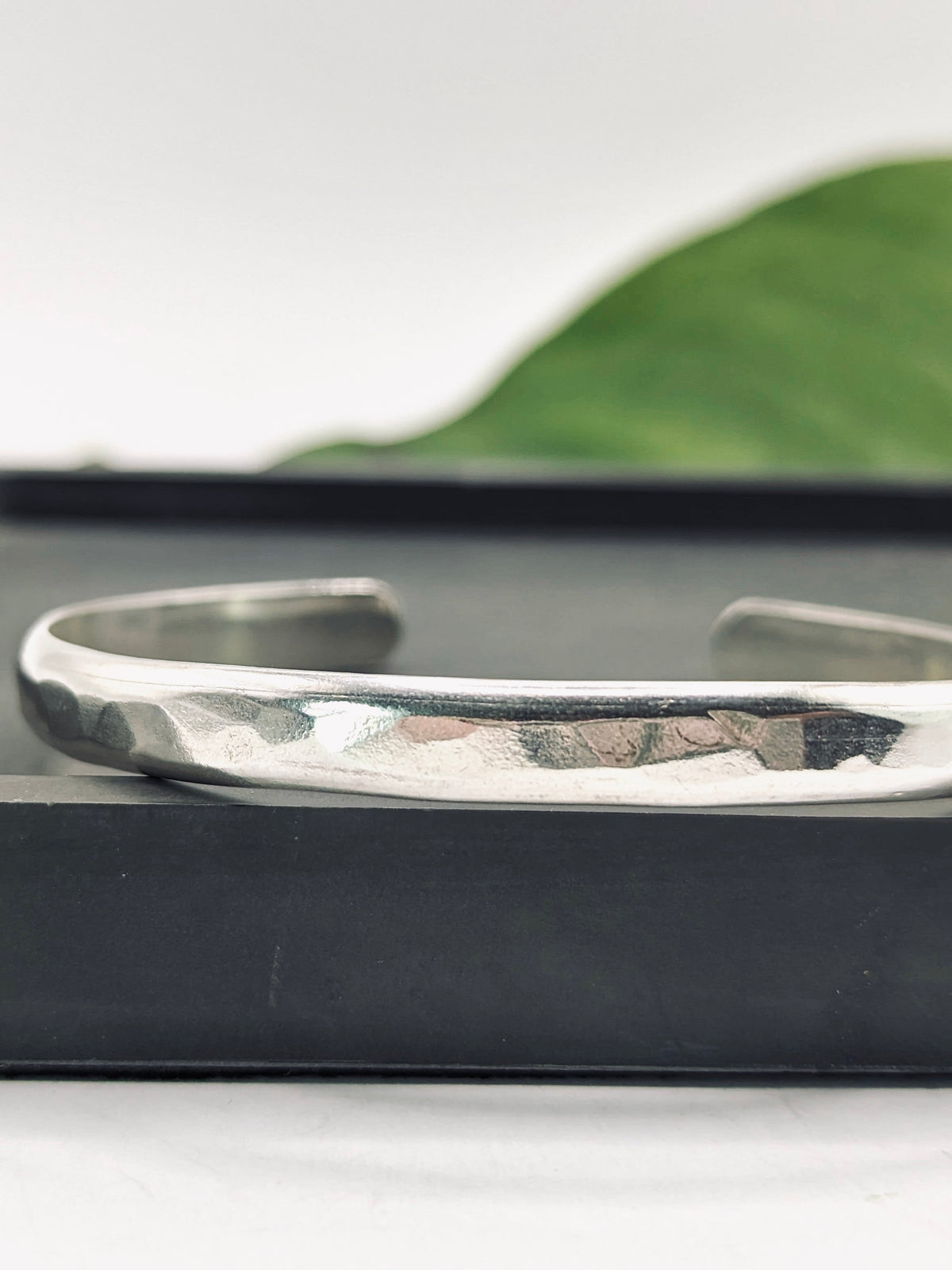 Sterling Silver Reflect Cuff Bangle