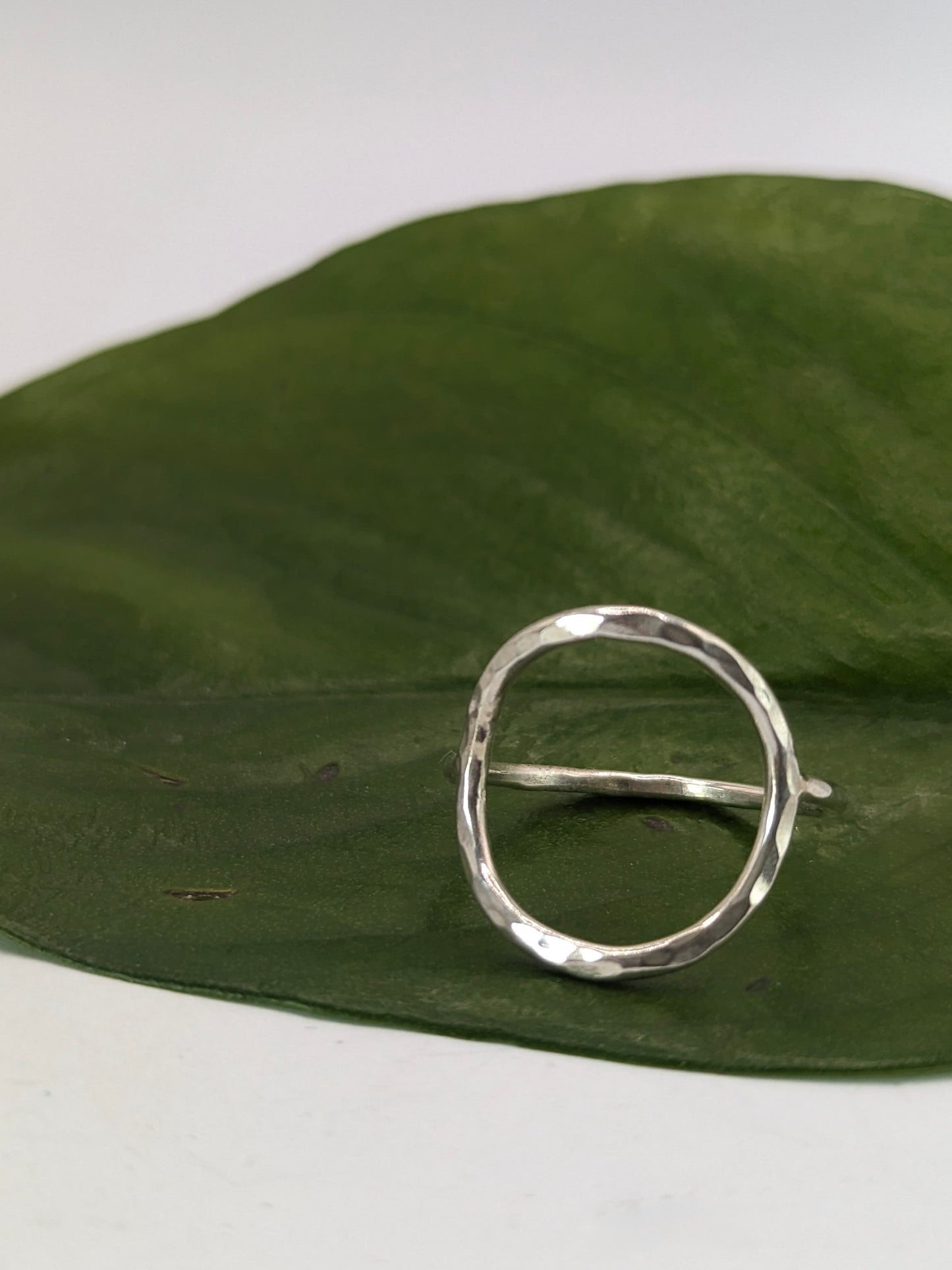 Sterling Silver Maxi Karma Ring