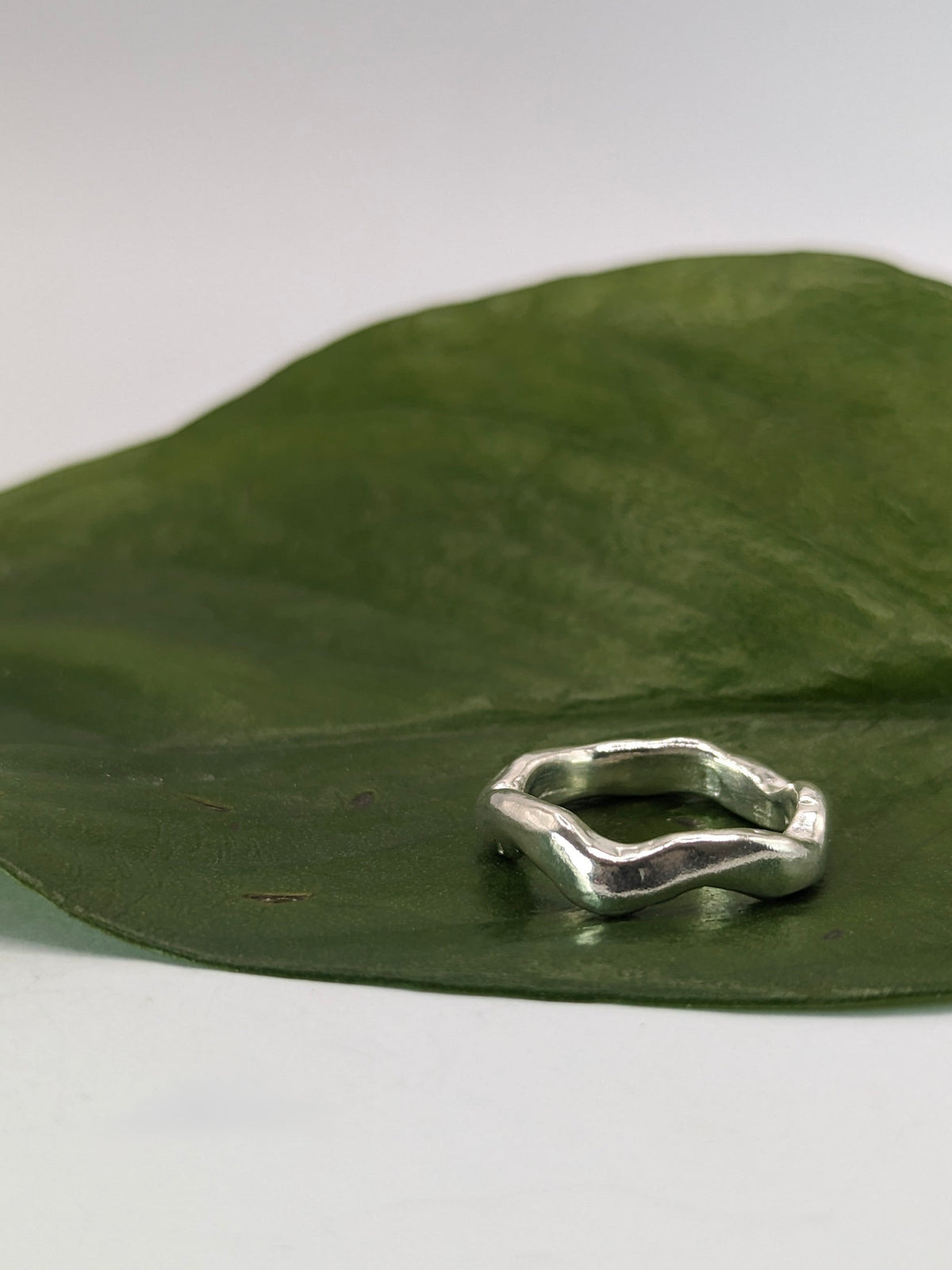 Sterling Silver Ebbs Ring