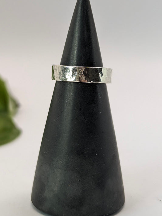 Sterling Silver Maxi Stacker Ring