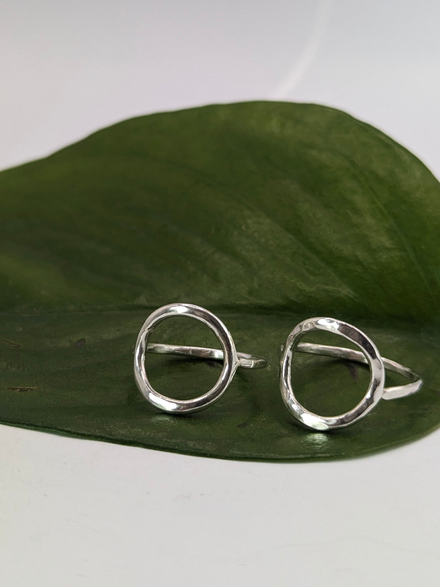 Sterling Silver Midi Karma Ring
