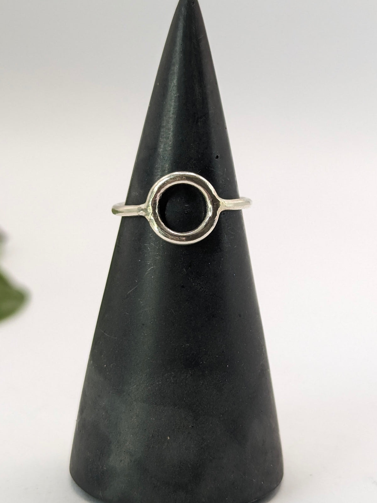 Sterling Silver Mini Karma Ring