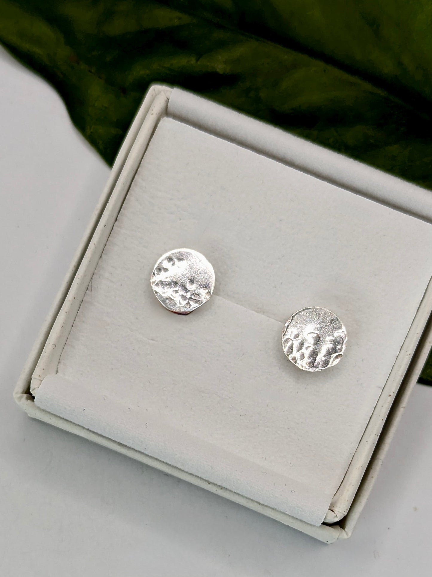Sterling Silver Shoreline Stud Earrings