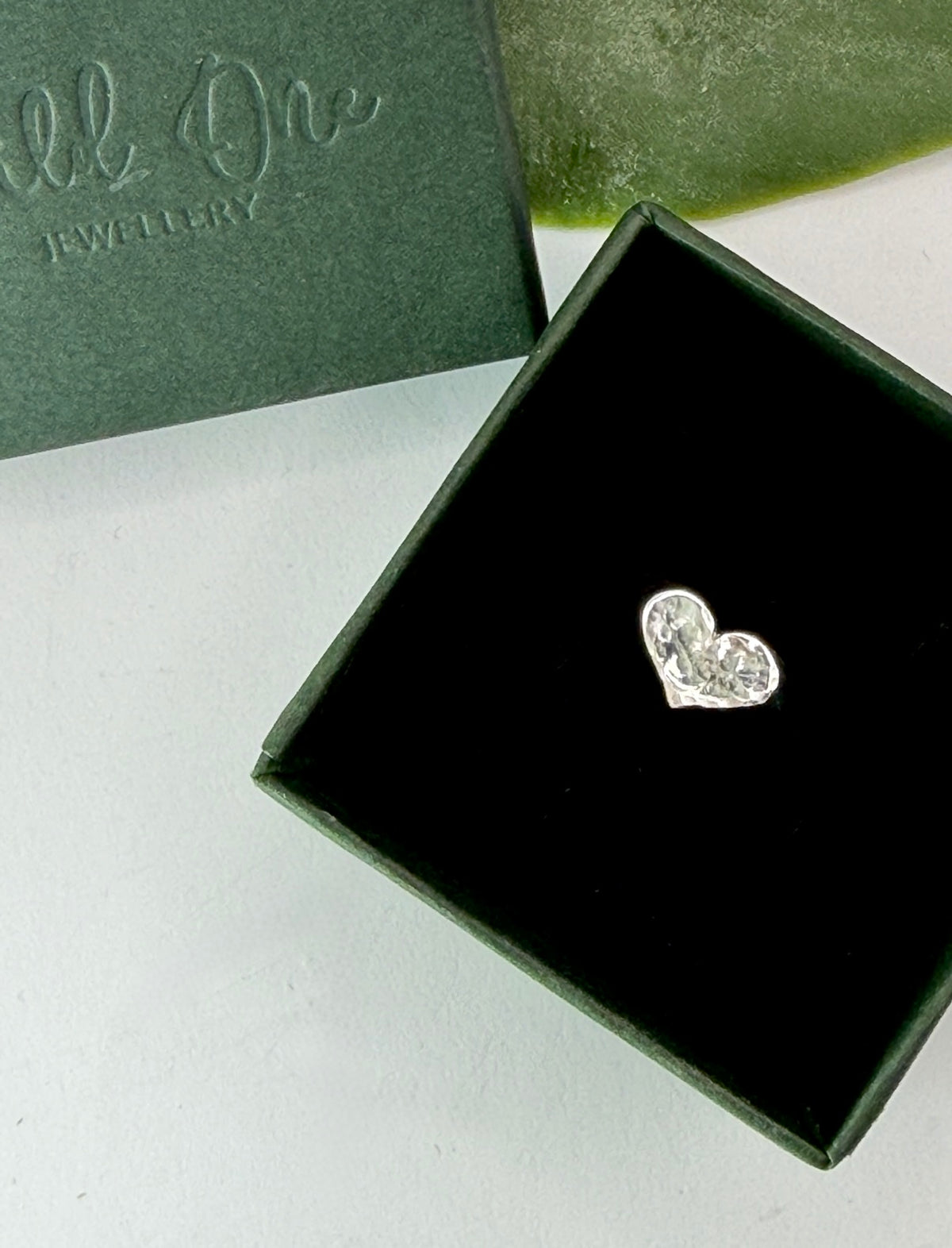 Sterling Silver Heart Signet Ring