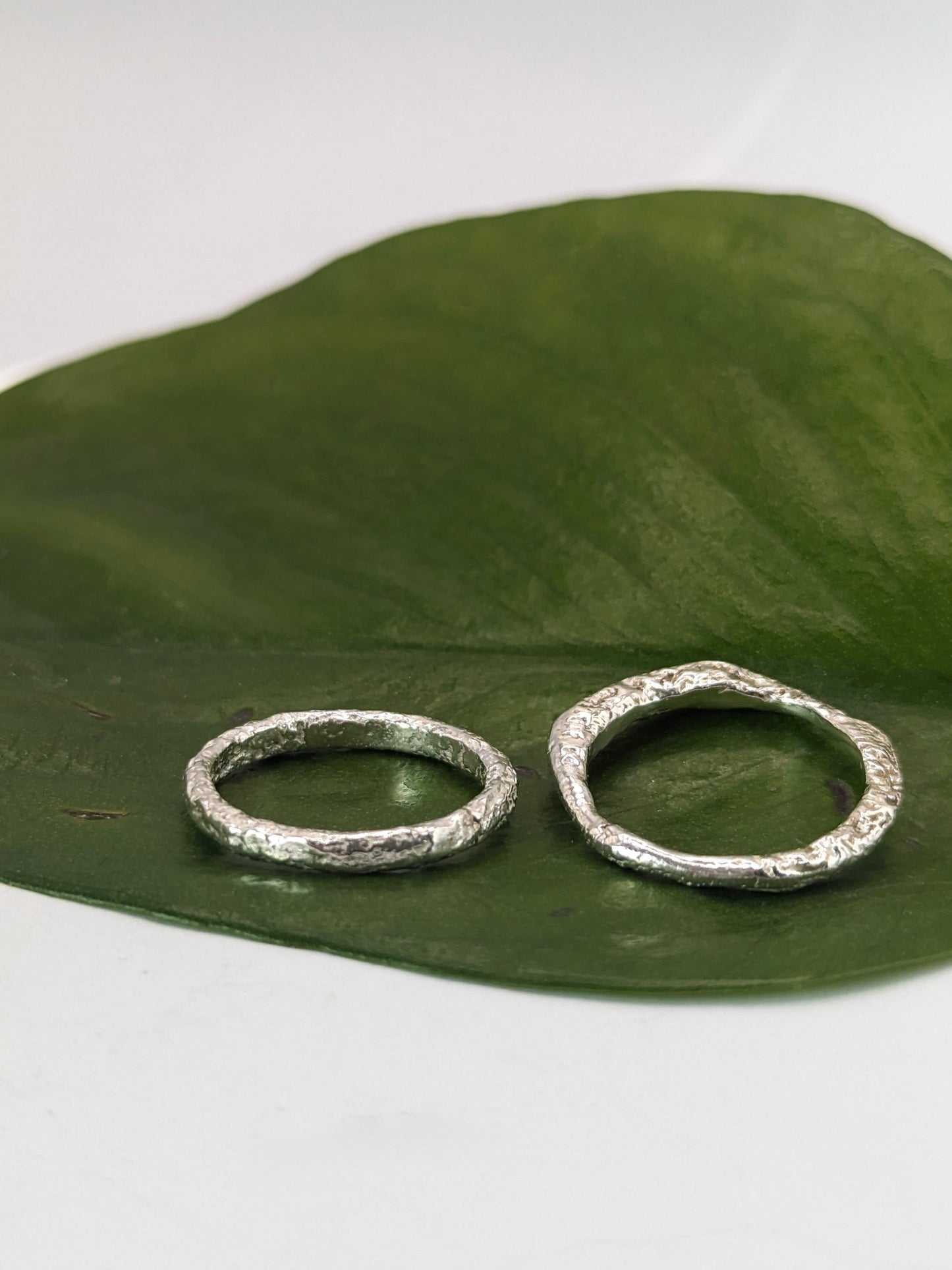 Sterling Silver Sea-Foam Ring