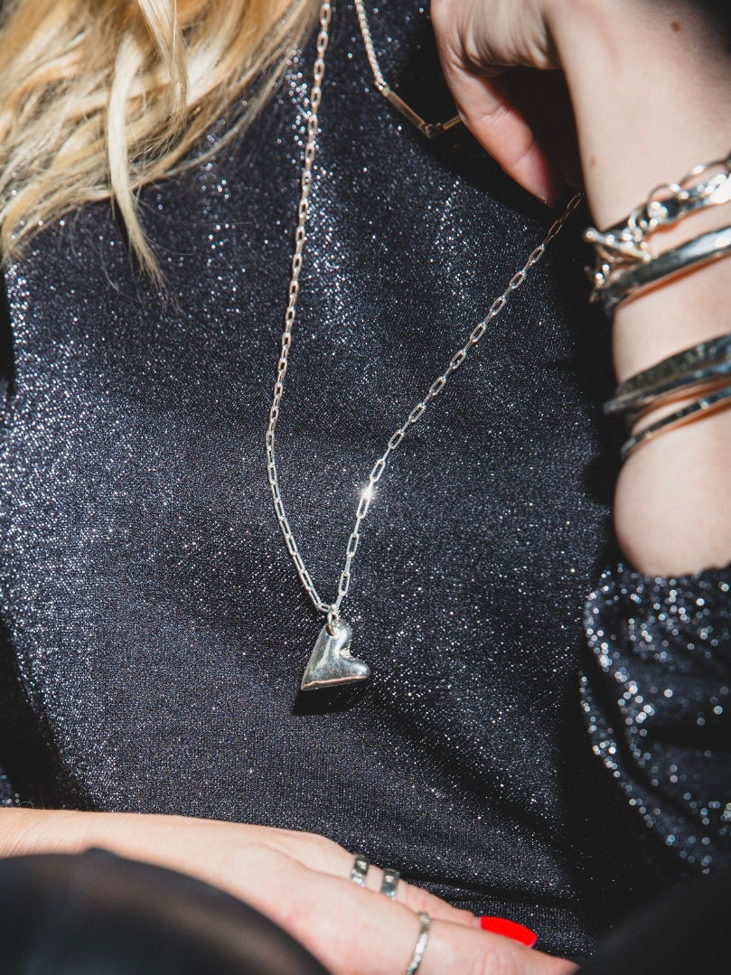 Sterling Silver Love Necklace
