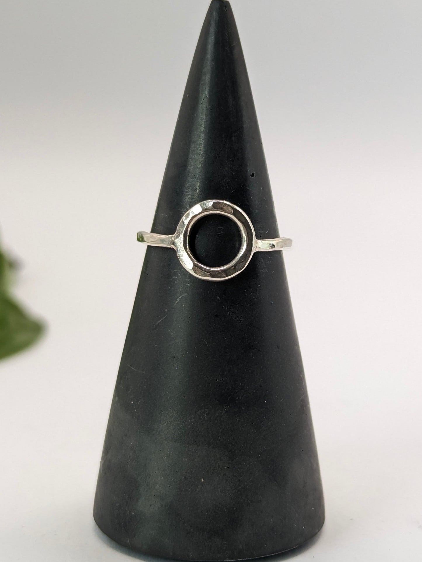 Sterling Silver Mini Karma Ring