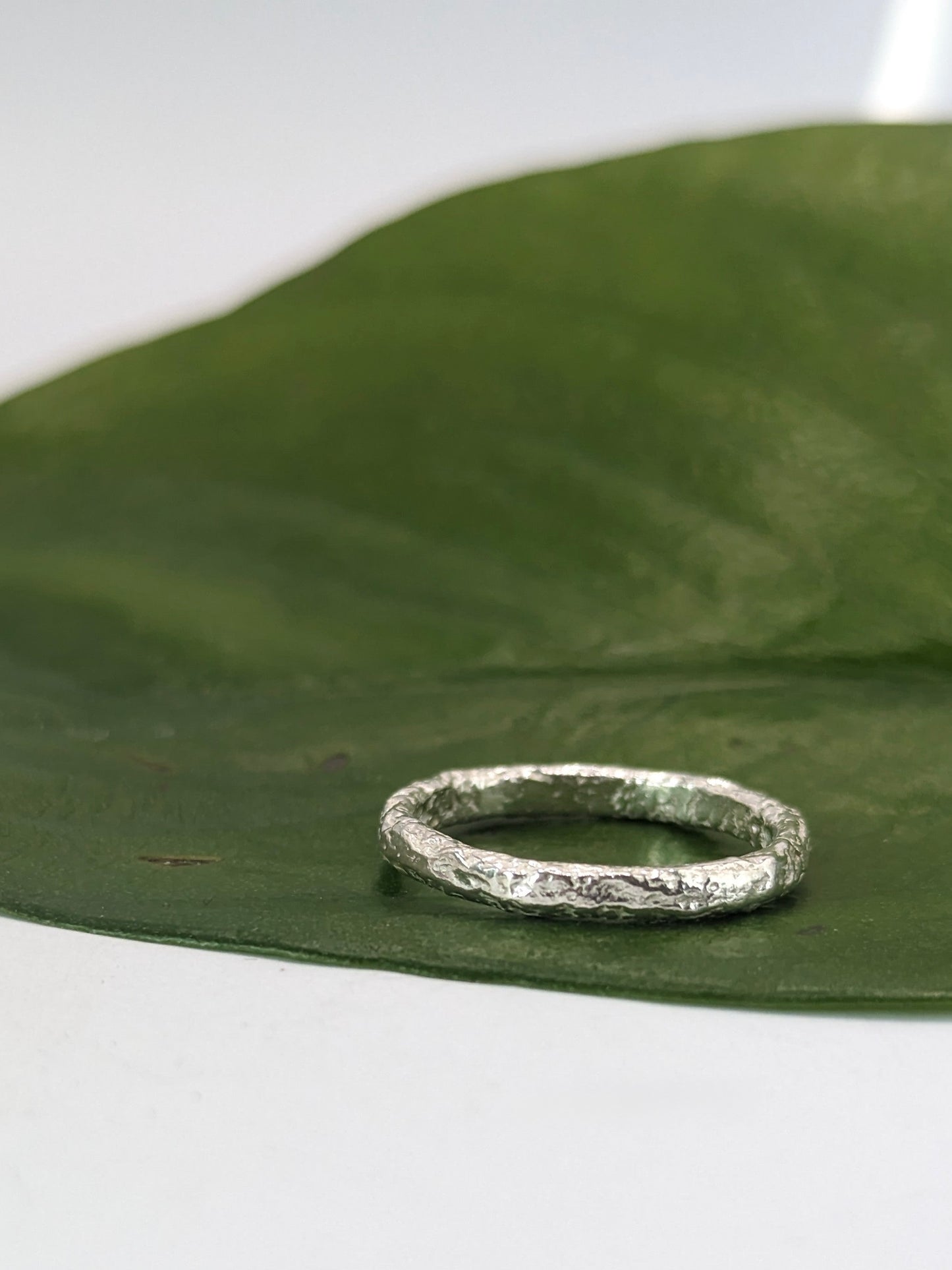 Sterling Silver Sea-Foam Ring
