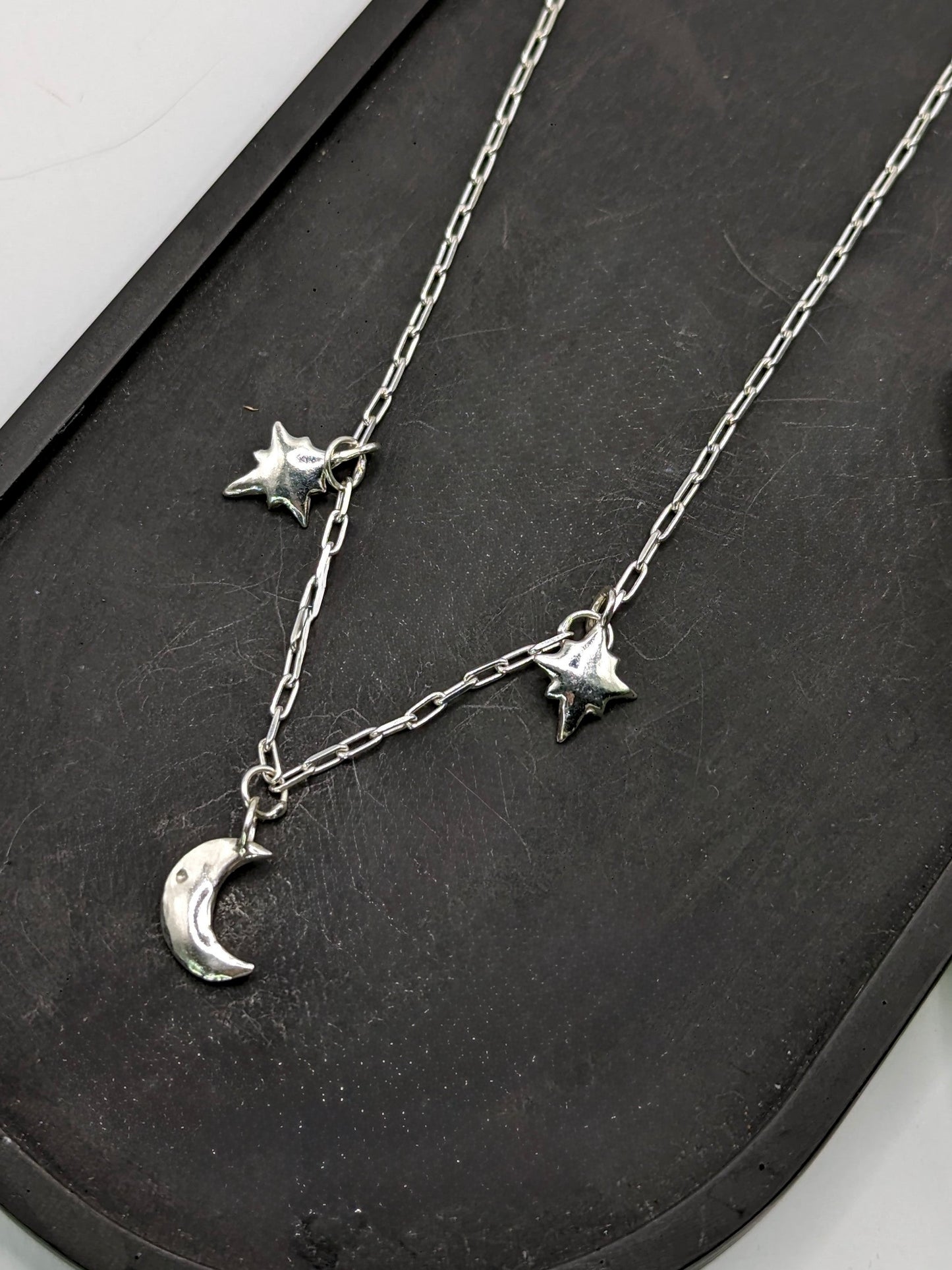 Sterling Silver Celestial Necklace