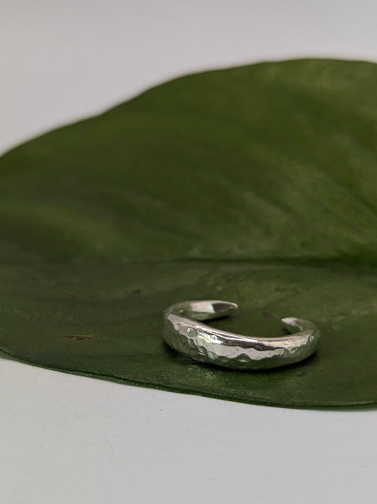 Sterling Silver Organic Ring