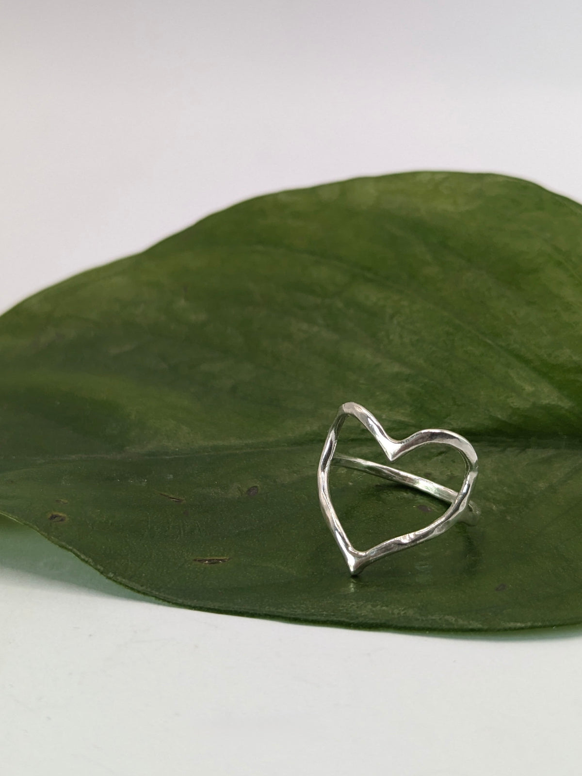 Sterling Silver Love Heart Ring