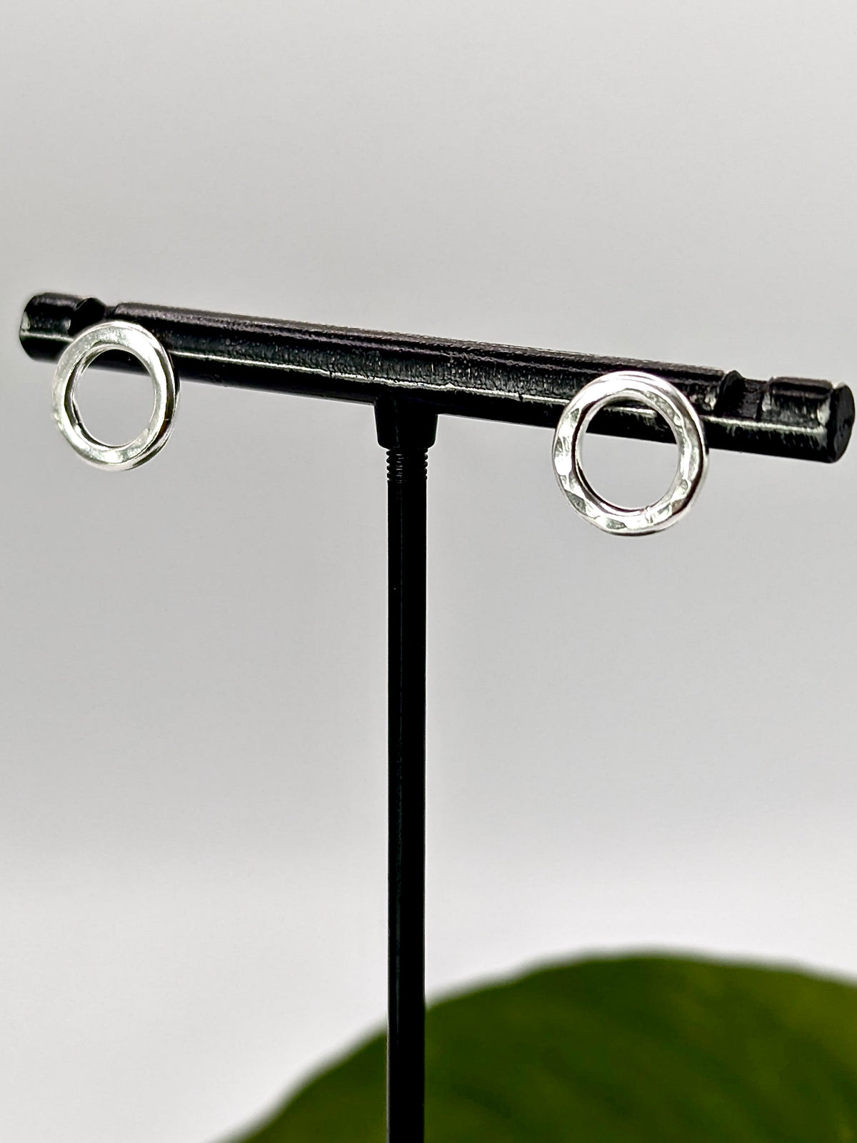 Sterling Silver Halo Stud Earrings