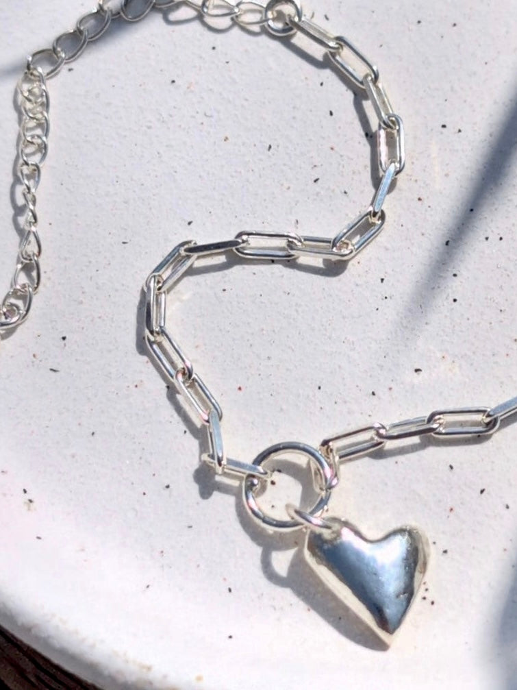 Sterling Silver Love Bracelet