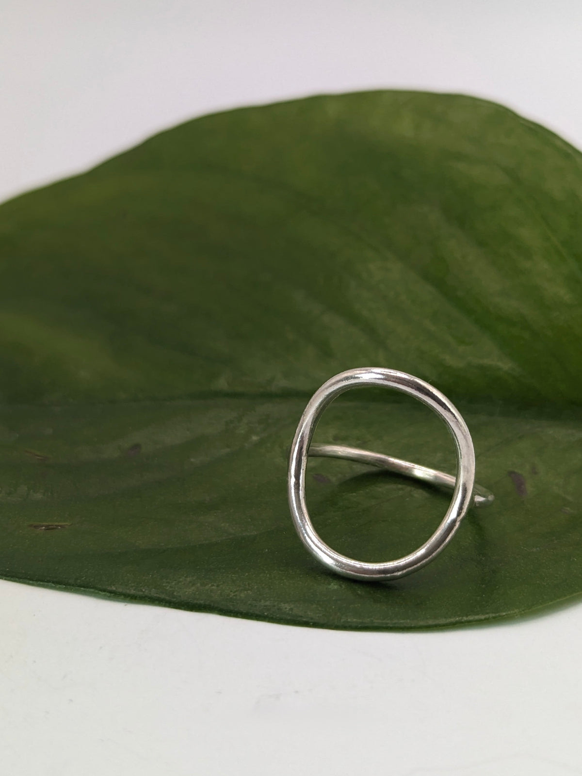 Sterling Silver Maxi Karma Ring