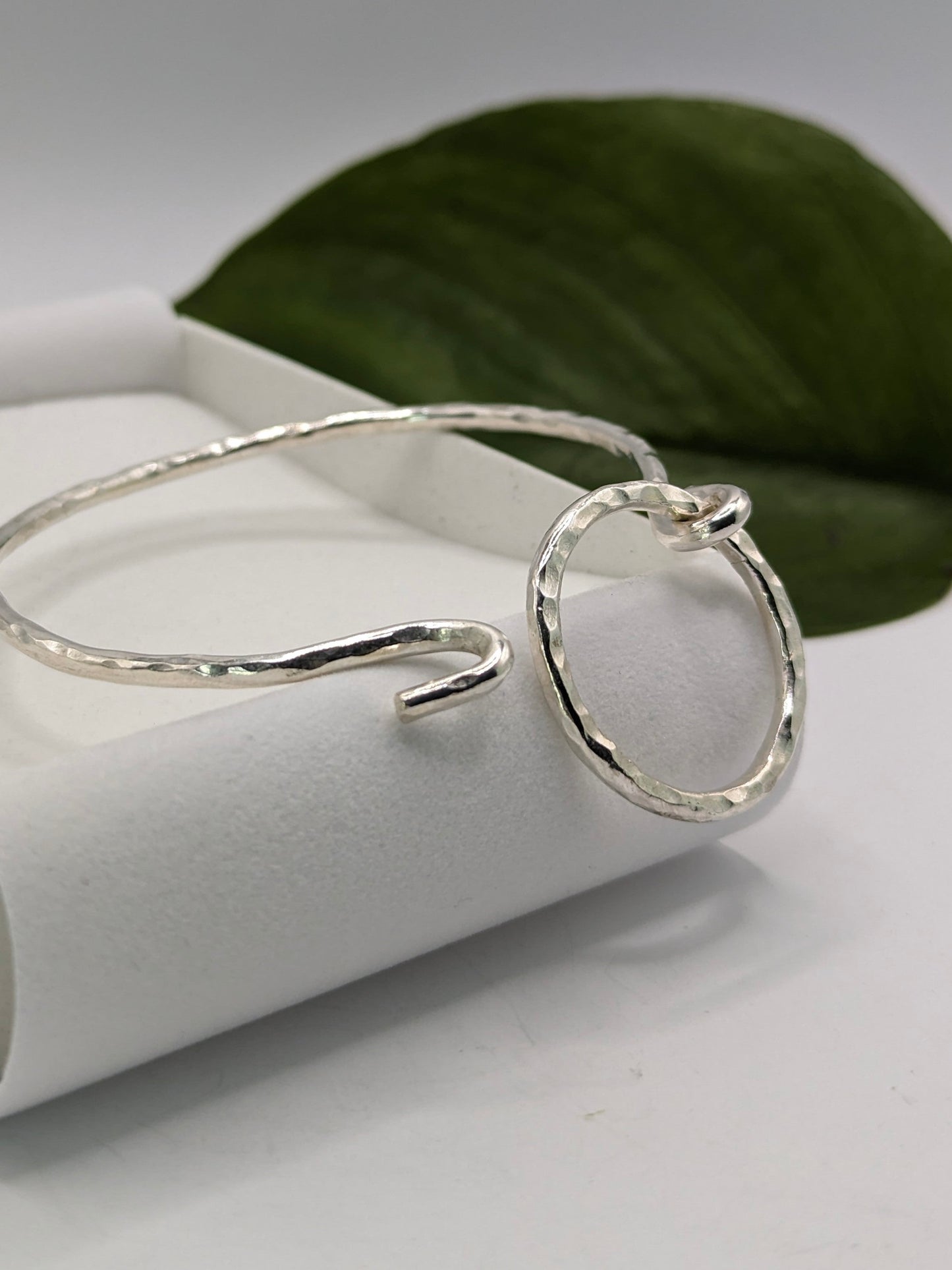 Sterling Silver Breathe Bangle