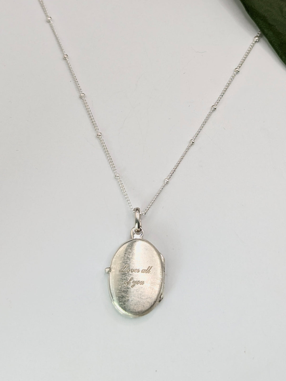 Sterling Silver Locket Necklace