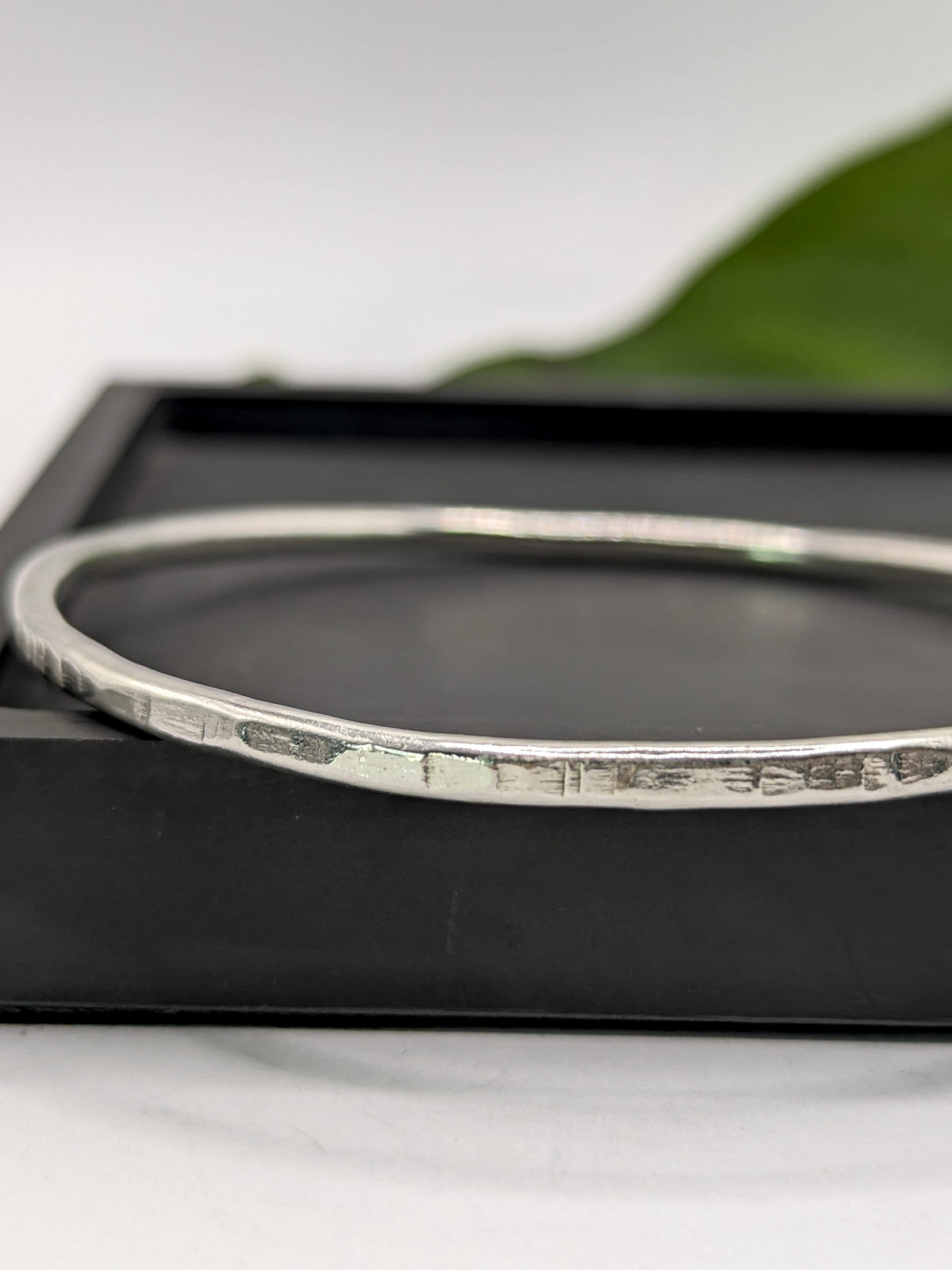 Sterling Silver Midi Stacker Bangle