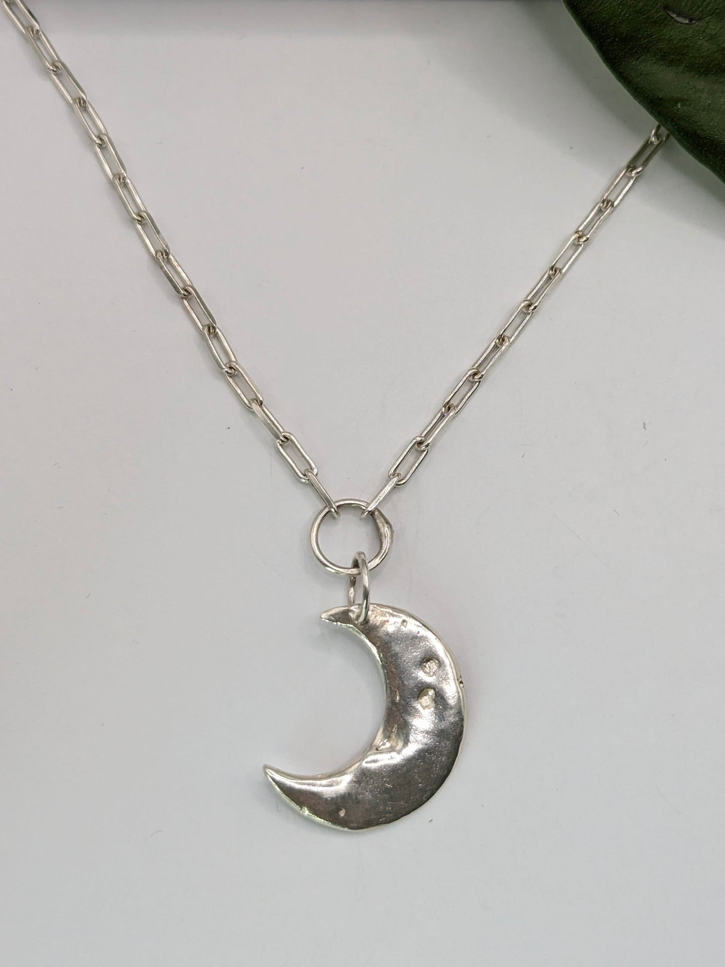 Sterling Silver Lunar Necklace