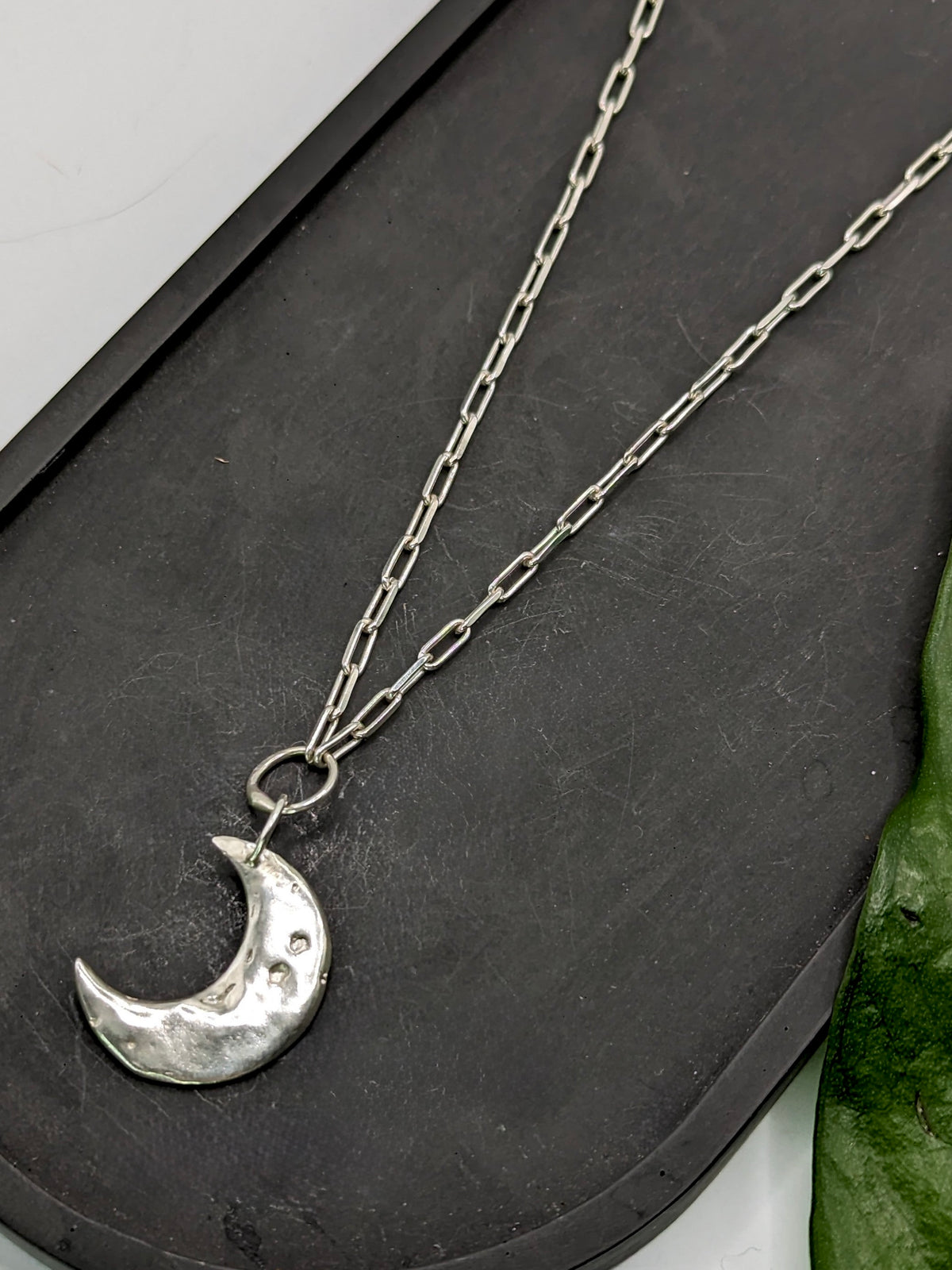 Sterling Silver Lunar Necklace