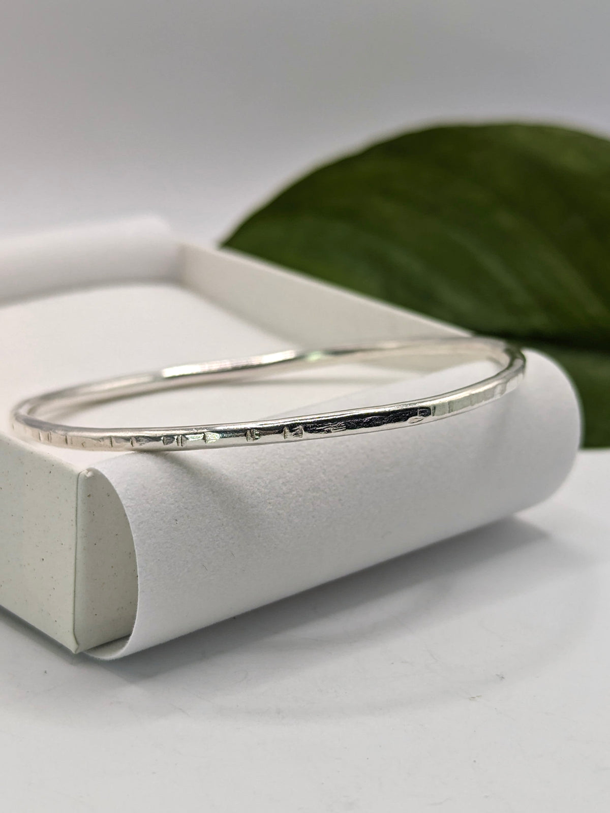 Sterling Silver Midi Stacker Bangle