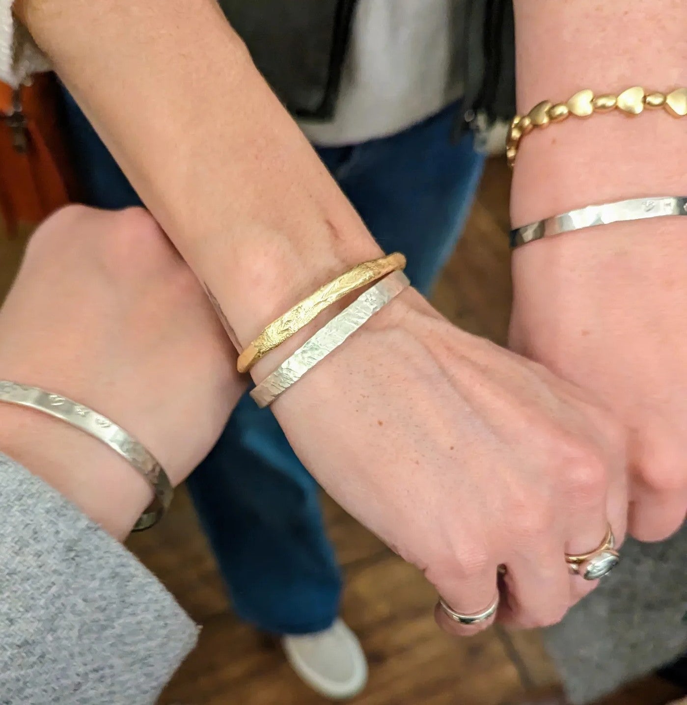 Workshop  |  Handstamped Bangle (The Sycamore)